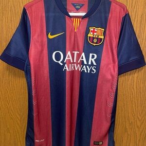 Nike Dri-FIT Men’s FC Barcelona 2014/15 Soccer Jersey Size M- Lionel Messi #10
